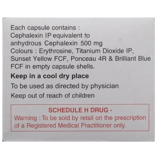 phexin 500mg capsule 10's